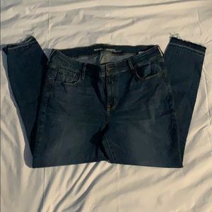 Old Navy Rockstar blue jeans